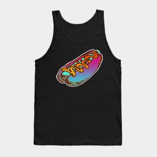 Vapor Hotdog Glizzy Design Tank Top